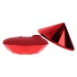 Vibrator Clitoridian Ruby Red Diamond Rosu