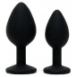 Anal Plug Duo Set Negru