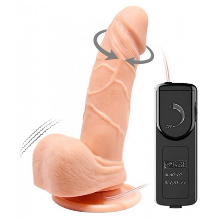 Vibrator Realistic Barbara Mark Multi-Speed Natural