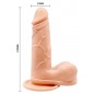 Vibrator Barbara Genie Multi-Speed 6.1 Inch Natural