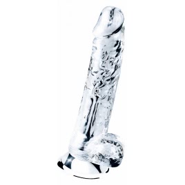 Dildo Lovetoy 19cm Flawless Transparent pe xBazar