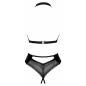 Body Obsessive Decupat Norides Negru XS-S