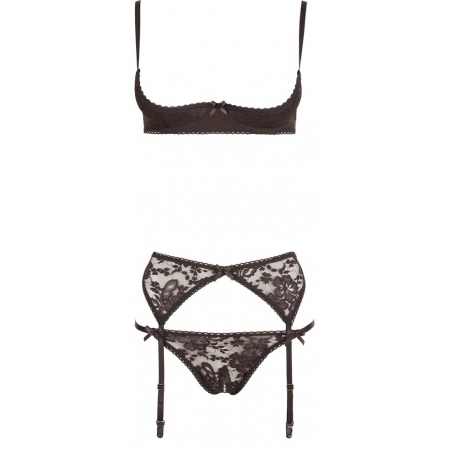 Set Cottelli Collection Aaliyah Negru M