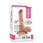 Vibrator Realistic cu Telecomanda The Ultra Soft Dude Natural